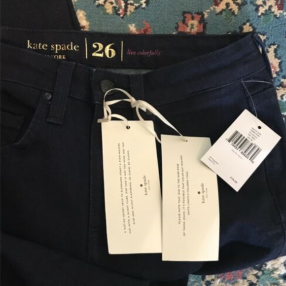 Kate Spade uptown boot leg Jeans NWT - Picture 4 of 6